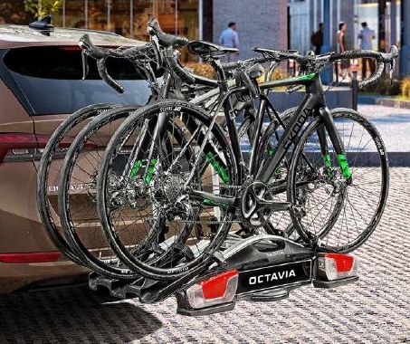 Fahrradträger Anhängerkupplung für 3 Fahrräder