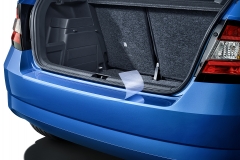 Schutzfolie für die Heckstoßstange für Fabia III Limousine