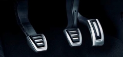 Sportpedal-Set aus Edelstahl für Fahrzeuge mit Schaltgetriebe